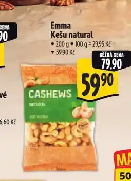 Albert Emma kešu nabídka