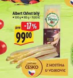Albert Chřest bílý nabídka