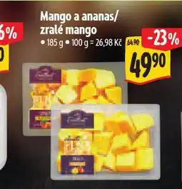 Albert Zralé mango nabídka