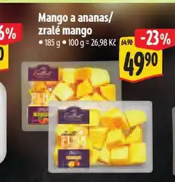 Albert Mango a ananas nabídka