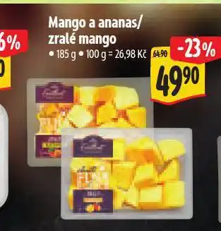 Albert Mango a ananas nabídka