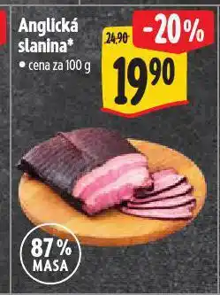 Albert Anglická slanina nabídka