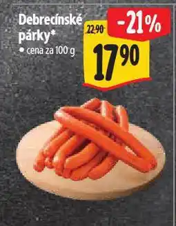 Albert Debrecínské párky nabídka