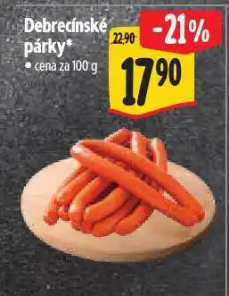 Albert Debrecínské párky nabídka
