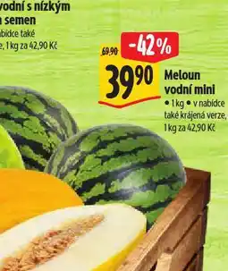 Albert Meloun vodní mini nabídka