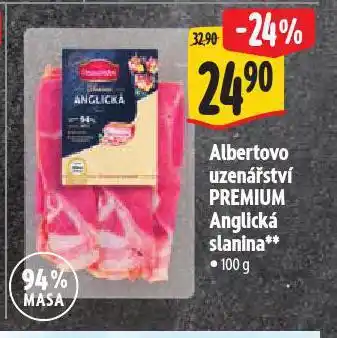 Albert Anglická slanina nabídka