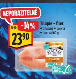 Albert Tilápie filet nabídka