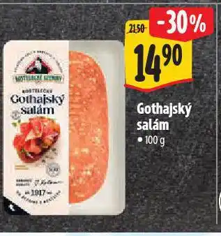 Albert Gothajský salám nabídka
