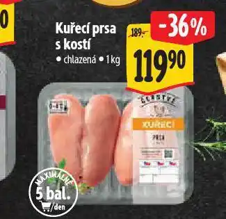 Albert Kuřecí prsa s kostí nabídka