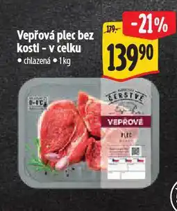 Albert Vepřová plec bez kosti nabídka