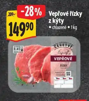 Albert Vepřové řízky z kýty nabídka