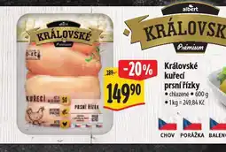 Albert Královské kuřecí prsní řízky nabídka