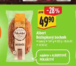 Albert Bezlepkový bochník nabídka
