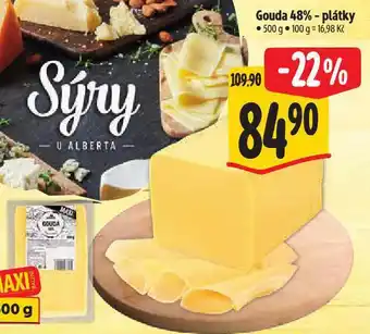Albert Gouda 48% nabídka