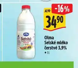 Albert Olma selské mléko nabídka