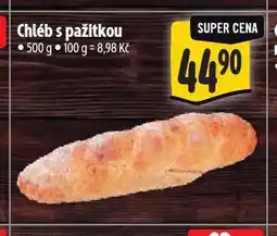 Albert Chléb s pažitkou nabídka