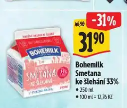 Albert Bohemilk smetana ke šlehání nabídka
