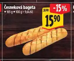 Albert Česneková bageta nabídka