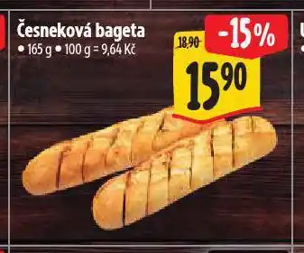 Albert Česneková bageta nabídka