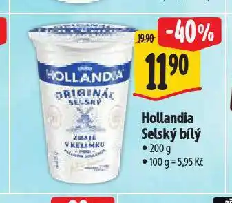 Albert Hollandia selský jogurt nabídka