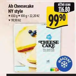Albert Ah cheesecake ny style nabídka