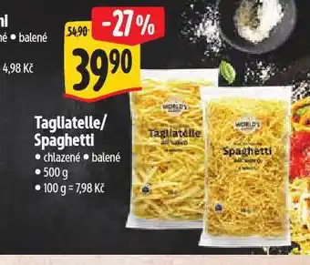Albert Tagliatelle nabídka