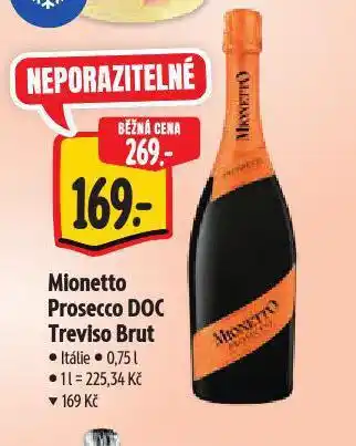 Albert Mionetto prosecco doc treviso brut nabídka