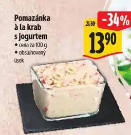Albert Pomazánka á la krab s jogurtem nabídka