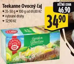 Albert Teekanne čaj nabídka