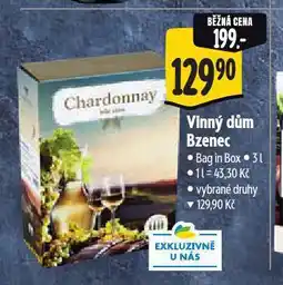 Albert Vinný dům bzenec nabídka