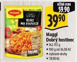 Albert Maggi obrý hostinec nabídka