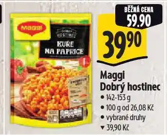 Albert Maggi obrý hostinec nabídka