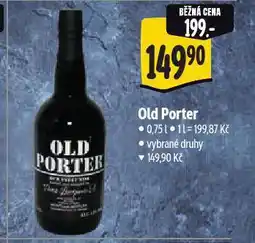 Albert Old porter nabídka