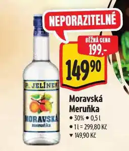 Albert Moravská meruňka nabídka