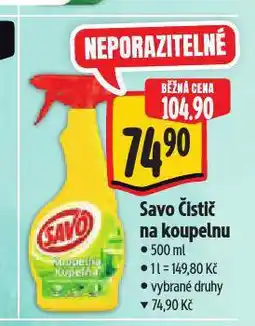 Albert Savo čistič na koupelny nabídka