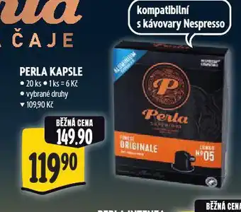 Albert Perla kávové kapsle nabídka