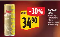 Albert Big shock! energetický nápoj nabídka