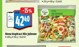 Albert Menu inspirace mix julienne nabídka