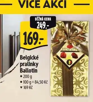 Albert Belgické pralinky ballotin nabídka