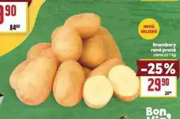 Billa Brambory rané prané nabídka