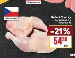 Billa Kuřecí čtvrtky nabídka