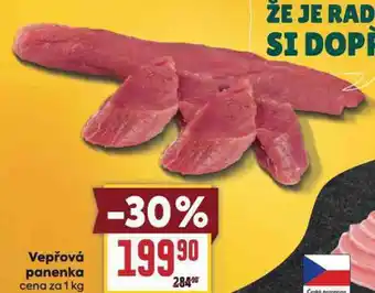 Billa Vepřová panenka nabídka