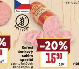 Billa Kuřecí šunkový salám nabídka