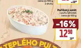 Billa Pařížský salát nabídka
