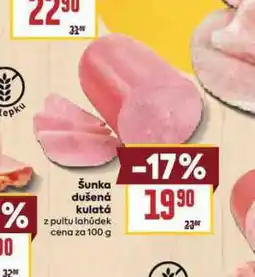 Billa Šunka dušená nabídka