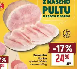 Billa Zámecká šunka nabídka