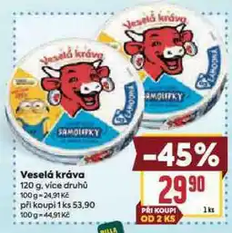 Billa Veselá kráva nabídka