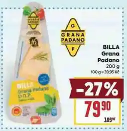 Billa Grana padano nabídka