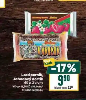 Billa Jahodový dortík nabídka