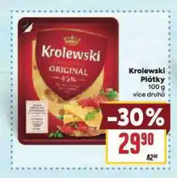 Billa Krolewski sýr nabídka